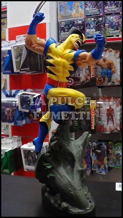 WOLVERINE ORIGINAL STATUE - NO SCATOLA ORIGINALE